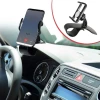 İpek Yıldızı® Araç İçi Konsola Takılan Döner Başlıklı Telefon Kıskacı Telefon Tutucu