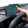 İpek Yıldızı® Araç İçi Konsola Takılan Döner Başlıklı Telefon Kıskacı Telefon Tutucu