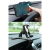 İpek Yıldızı® Araç İçi Konsola Takılan Döner Başlıklı Telefon Kıskacı Telefon Tutucu