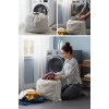 İpek Yıldızı® Battal Boy 120x150 cm Mont ve perde Yıkama Filesi–Extra Büyük, Dayanıklı, Nefes Alabilir Çamaşır Koruma Torbası