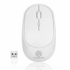İpek Yıldızı® Beyaz Renkli Ergonomik Sessiz Kablosuz Mouse – USB Alıcılı, Ofis ve Oyun İçin Konforlu Bilgisayar Faresi MS6310