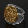 İpek Yıldızı® Bitcoin Madeni Hatıra Parası Madeni Bitcoin Hediye Sikke Para