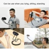 İpek Yıldızı® Boyuna Asılan Ergonomik 360 Derece Cep Telefonu Tutucu Stand