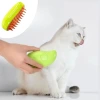 İpek Yıldızı® Buharlı Yumuşak Silikon Uçlu Kedi & Köpek Tüy Tarama Tarağı Yıkama Fırçası