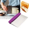 İpek Yıldızı® Çelik Hamur Kesici Kazıyıcı Pasta Kek Dekorasyon Spatula Aleti