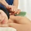 İpek Yıldızı® Çift Taraflı 2li Cilt Yüz Masaj Aleti Jade Roller Yeşim  Taşı Seti