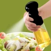 İpek Yıldızı®  Çok Amaçlı Cam Şişe Püskürtmeli Dağıtıcı Yağdanlık Limonluk Sirke Sosluk Spreyi Siyah