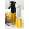 İpek Yıldızı® Çok Amaçlı Cam Şişe Püskürtmeli Dağıtıcı Yağdanlık Limonluk Sirke Sosluk Spreyi Siyah