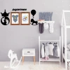 İpek Yıldızı® DECO103 Supermen Dekoratif Duvar Süsü Tablo Aksesuar Ahşap Tasarım Hediye Pano Sticker Seti