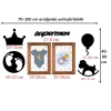 İpek Yıldızı® DECO103 Supermen Dekoratif Duvar Süsü Tablo Aksesuar Ahşap Tasarım Hediye Pano Sticker Seti