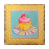 İpek Yıldızı® Decotown Duvar Panosu 40*40 Cup Cake Muffin Motifli Duvar Süsü