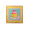 İpek Yıldızı® Decotown Duvar Panosu 40*40 Cup Cake Muffin Motifli Duvar Süsü