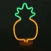 İpek Yıldızı® Dekoratif Ananaslı Neon Led Masa Ve Gece Lambası Hediyelik Lamba