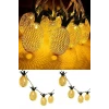 İpek Yıldızı® Dekoratif Pilli Pineapple Ananas Pilli Şerit Led Işık (1 Metre)