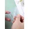 İpek Yıldızı® Eşya Sabitleme Askısı 10 Çift Şeffaf Çift Taraflı Yapışkanlı Geçmeli Klips