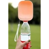 İpek Yıldızı® Evcil Hayvan Plastik Yıkanabilir Taşınabilir Su Şişesi Bağlantılı Su Kabı