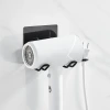 İpek Yıldızı® Fön Makine Askısı Siyah Yapışkanlı Fön Makine Tutucu