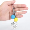 İpek Yıldızı® Gerçekçi Golf Tasarımlı Şık Anahtarlık Kolye Çanta Süsü Golf Keychain