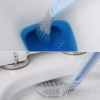 İpek Yıldızı® Golf Tasarımlı Silikon WC Klozet Mutfak Temizlik Fırçası Kanca Hediyeli