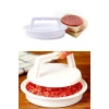İpek Yıldızı®  Hamburger Ve Köfte Şekillendirici Köfte Kalıbı Pratik Burger Pres Aparatı