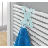 İpek Yıldızı® Hang it Pratik Kolay Taşımabilir Havlupan 2 Kancalı Banyo Askısı