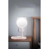 İpek Yıldızı® Kedi Kulaklı Telefon Standlı Yuvarlak Dokunmatik Led Ayarlı Masa Üstü Makyaj Aynası