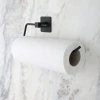 İpek Yıldızı® Kendiliğinden Yapışkanlı Siyah Paslanmaz Metal Rulo Havluluk Aparat