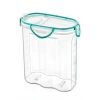 İpek Yıldızı® Kilitli Kapaklı Contalı Hava,Su Sıvı Geçirmez 2,4 Litre Erzak Saklama Kabı-SA590