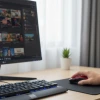 İpek Yıldızı® Kırmızı Renkli Baş Parmak Destekli Ergonomik Sessiz Kablosuz Mouse – USB Alıcılı, Ofis ve Oyun İçin Konforlu Bilgisayar Faresi MS6300