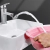 İpek Yıldızı Krom Görünümlü Plastik Kolay Yerleştirilebilen Banyo Tuvalet Bahçe Fonksiyonlu Musluk Başlığı