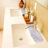 İpek Yıldızı® Lavabo İçin Silikon Esnek Mat Musluk Sapı Damlama Tutucu Raf Mutfak Tezgahı Sıçrama Koruma