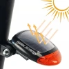 İpek Yıldızı® LED Güneş Enerjisi ile Şarj Edilebilir Bisiklet Kuyruk Lambası Solar Bisiklet Lambası