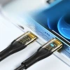 İpek Yıldızı® Led Işık Uçlu Sağlam İp Kablolu USB to Lightning Hızlı Şarj Kablosu