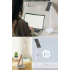 İpek Yıldızı® Masa Üstü Tablet ve Telefon Tutucu Plastik Aparat Beyaz Telefon Standı