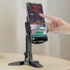 İpek Yıldızı® Masaüstü Telefon Standı 360 Derece Dönebilen Başlıklı Ayaklı Telefon Tripodu