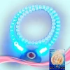İpek Yıldızı® Mavi Renk Neon Led Işıklı Kedi Köpek Kolyesi (18,5 cm)