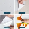 İpek Yıldızı® Mermer Desenli Masa Tezgah Mutfak Su Geçirmez Yapışkanlı Folyo Sticker Siyah 5x0,6m