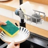 İpek Yıldızı® Musluk Kenarı Plastik Süngerlik Sabunluk Mutfak Düzenleyici Sünger Sabun Mutfak Organizeri