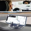 İpek Yıldızı® Numaratörlü Güçlü Yapışkanlı 360 Derece Dönebilen Su Geçirmez Araç İçi Telefon Tutucu Plastik Aparat