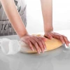 İpek Yıldızı® Orta Hamur Torbası Silikon Şeffaf Hamur Yoğurma Torbası Ekmek Makarna Mantı  Hamuru Kolay Yo