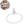 İpek Yıldızı® Oval Yuvarlak Halka Havluluk Dekoratif El Havlusu Tutacağı Askısı