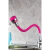 İpek Yıldızı® Oynar Başlıklı Tasarruflu Kubar Musluk Borusu ve Başlığı  Pembe
