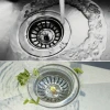 İpek Yıldızı® Paslanmaz Çelik Mutfak Evye Lavabo Süzgeci Lavabo Gideri Atık Gıda Tıpası