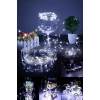 İpek Yıldızı® Pilli 5 metre Dekoratif Peri Led Beyaz Aydınlatma Süsleme Lambası