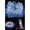 İpek Yıldızı® Pilli 5 metre Dekoratif Peri Led Beyaz Aydınlatma Süsleme Lambası