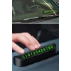 İpek Yıldızı® Pratik Fosforlu Telefon Numarası Yamzak İçin Araç İçi Oto Numaratör Numaralık