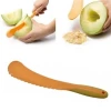 İpek Yıldızı® Pratik Kolay Kavun Kesme Çekirdek Ayıklama Bıçağı Plastik Aparat