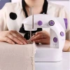 İpek Yıldızı® Pratik Taşınabilir Elektrikli veya Pilli Seyahat Tipi Hız Ayarlı Kademeli Dikiş Makinesi