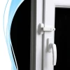 İpek Yıldızı® PVC Pimapen Pencere Cam Balkon Kapısı Güvenli Emniyet Kilidi