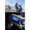 İpek Yıldızı® Q58 Motorsikletler İçin Fener Özellikli SD Kart Bölümlü LCD Ekranlı Kablosuz Bluetooth Kulaklıklı – Suya Dayanıklı Kask Kulaklığı